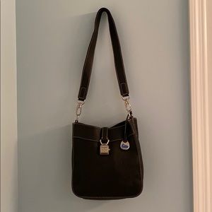 Black Leather Dooney & Bourke Bag